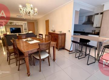 Departamento · 123m² · 4 Ambientes · 1 Cochera · Venta | Departamento 3 Dorm. a Pasos del Río - Dorrego 60 Bis - Centro Rosario