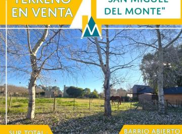 Terreno · 1265m² · Lote en Venta en San Miguel del Monte