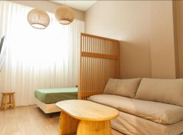 Departamento · 25m² · 2 Ambientes · Monoambiente Mas Escritorio Mas Lavadero Mas Patio Amoblado y Equipado en El Barrio de Recoleta.
