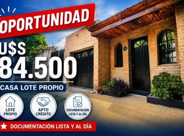 Casa · 78m² · 3 Ambientes · 1 Cochera · Venta Casa 3 Ambientes Ramos Mejia Patio y Cochera