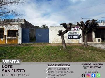 RUS-RUS-11279_2 · Venta de Lote 314 m² en San Justo, La Matanza