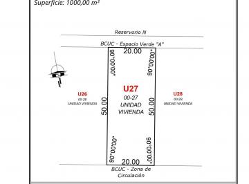Foto · Terreno en Venta 1.000 m Barrio Las Calandrias Santo Tomás Fondo a Espacio Verde