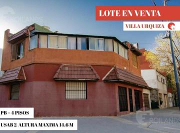 Terreno · 212m² · Terreno en Villa Urquiza