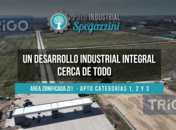 Terreno · 10000m² · Polo Industrial Spegazzini Lote a La Venta 10.000 m² Esquina Disponible Dos Lotes Zona Sur Oeste