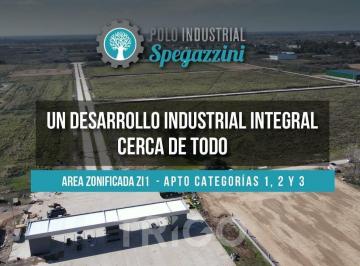 Terreno · 10000m² · Polo Industrial Spegazzini Lote a La Venta 10.000 m² Esquina Disponible Dos Lotes Zona Sur Oeste