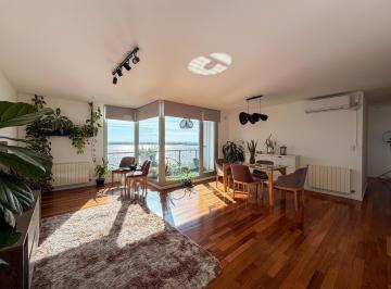 Departamento · 85m² · 3 Ambientes · 1 Cochera · Departamento de 2 Dorm. con Vista Al Río Cochera Baulera en Alquiler en Puerto Norte