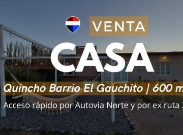 Casa · 72m² · 3 Ambientes · Venta Casa Quinta Barrio El Gauchito