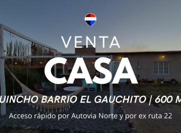 Casa · 72m² · 3 Ambientes · Venta Casa Quinta Barrio El Gauchito
