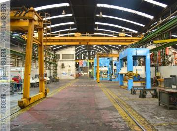 Bodega-Galpón · 6600m² · Marquez y R8 - 6.600 m Cub Industriales con Puente Grua.