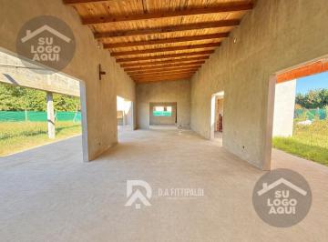Casa · 184m² · 5 Ambientes · Casa en Una Planta Venta Obra Gris Haras del Sol Pilar Oportunidad