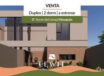 PH · 119m² · 3 Ambientes · 2 Cocheras · Venta Duplex a Estrenar | 2 Dorm. | Bº Ayres del Limay | Neuquén