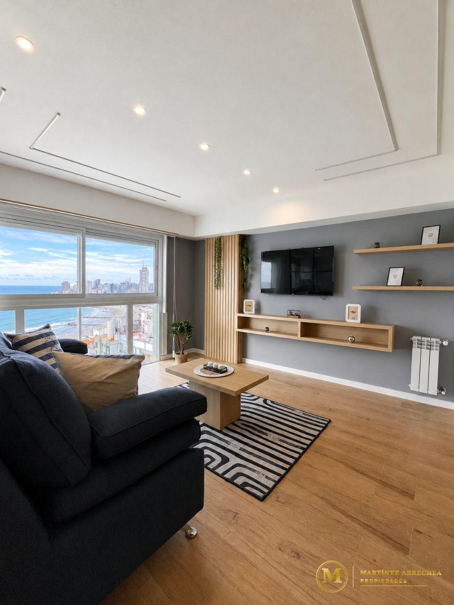 Exclusivo Departamento de 3 Ambientes con Cochera, Balcón y Vista al Mar