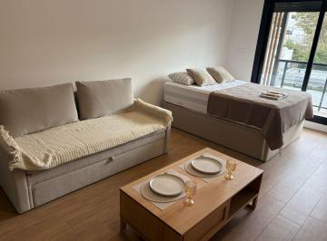 Departamento · 30m² · 1 Ambiente · Alquiler Monoambiente Amueblado Pocitos con Balcón