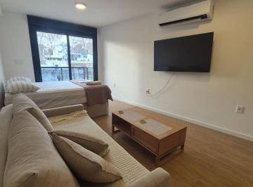 Departamento · 30m² · 1 Ambiente · Alquiler Monoambiente Amueblado Pocitos con Balcón