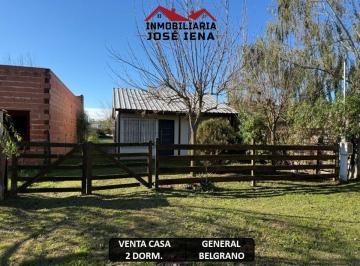 Casa de 3 ambientes, General Belgrano · Casa 2 Dorm. - Calle 58 N° 51 E/ 103 y Av Fuerza Aérea – General Belgrano.