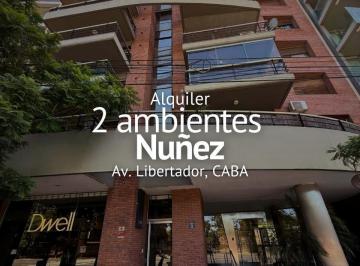 Departamento · 44m² · 2 Ambientes · 1 Cochera · Departamento 2 Ambientes en Alquiler, Nuñez, Caba