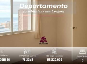 Departamento · 79m² · 3 Dormitorios · 1 Cochera · Departamento 4 Ambientes - con Cochera - Mosconi 36 - Pto Madryn