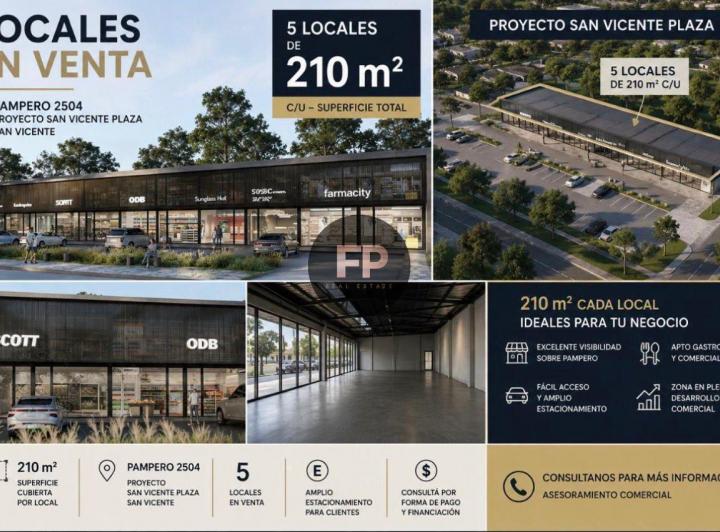 Local comercial · 210m² · 1 Cochera