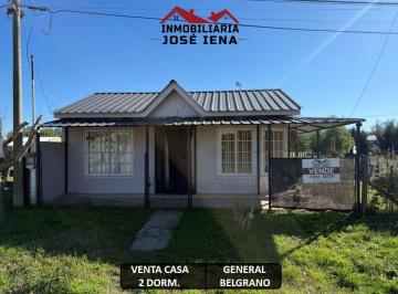 Casa de 3 ambientes, General Belgrano · Casa 2 Dorm. - Calle 131 N° 1403 Esquina 32, Barrio Pueblo Nuevo – General Belgrano.