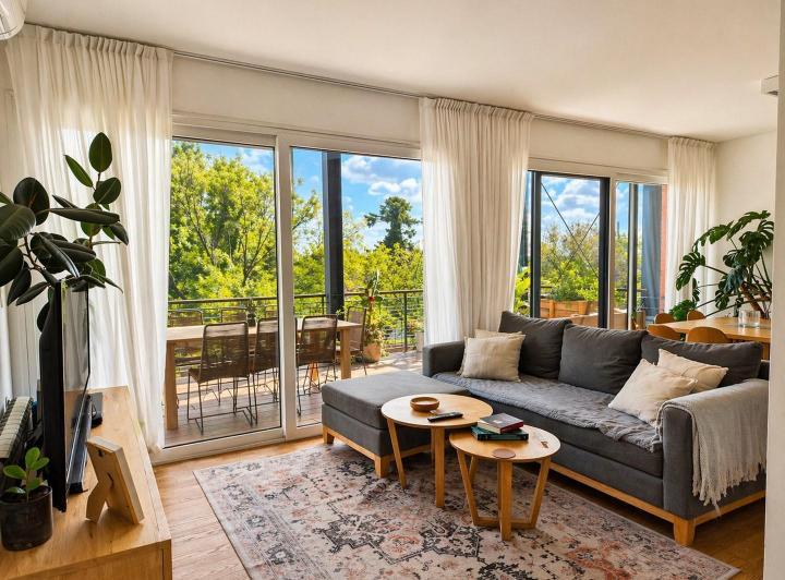 Departamento · 120m² · 3 Ambientes · 1 Cochera