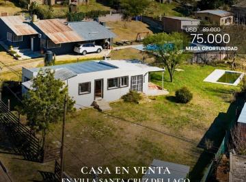 Casa · 115m² · 7 Ambientes · 1 Cochera · Venta Casa de 3 Dorm. con Pileta a 100 m de Ruta 38 en Villa Santa Cruz del Lago