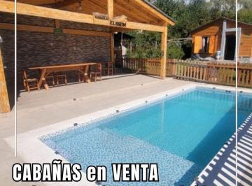 Casa de 3 ambientes, Tunuyán · Cabañas con Pileta, Sol y Nieve, Manzano Histórico, Mendoza, Argentina en Venta