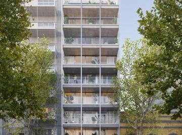 Departamento · 41m² · 2 Ambientes · Departamento 2 Amb en Venta Baño en Suite, Toilette y Balcón en Palermo
