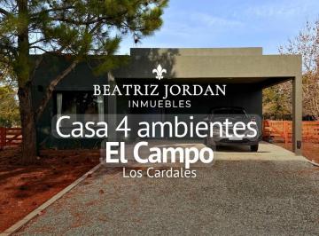 Casa · 142m² · 4 Ambientes · 2 Cocheras · Casa 4 Ambientes en Venta, El Campo Fincas Exclusivas, Los Cardales