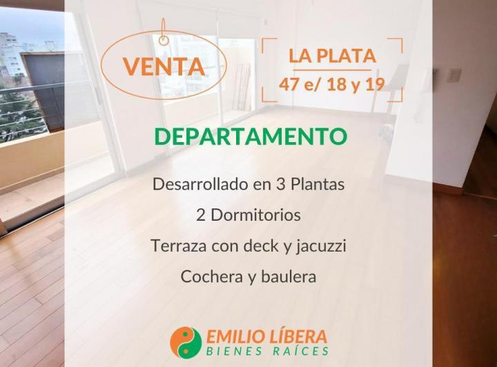 Departamento · 64m² · 3 Ambientes · 1 Cochera