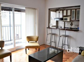 Departamento · 50m² · 2 Ambientes · Departamento 2 Ambientes con Balcón en Alquiler Temporario en Recoleta