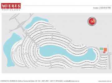 Terreno · 715m² · Lote en Venta Al Agua en El Barrio Silvestre, Nordelta