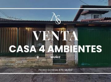 Casa · 155m² · 4 Ambientes · 1 Cochera · Casa - Muñiz