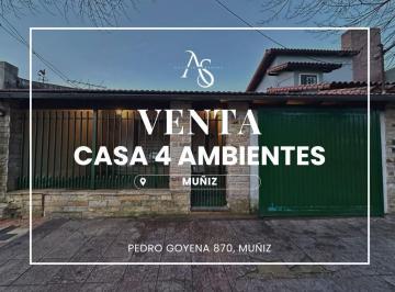 Casa · 155m² · 4 Ambientes · 1 Cochera · Casa - Muñiz