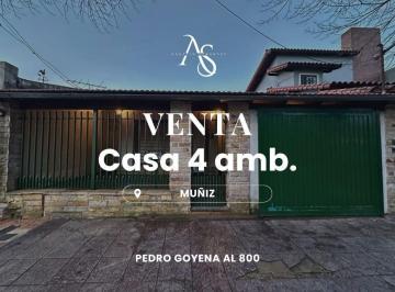 Casa · 155m² · 4 Ambientes · 1 Cochera · Casa - Muñiz