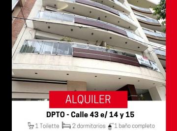 Departamento de 3 ambientes, La Plata · Depto de Categoria, Dos Dorm. con Cochera