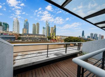 Oficina comercial · 70m² · 3 Ambientes · Oficina en Alquiler - Vista Al Dique - Duplex - Puerto Madero - Amenities - Seg 24