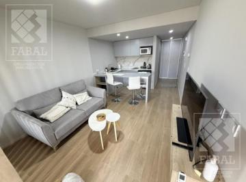Departamento · 37m² · 1 Ambiente · Monoambiente Alquiler Centro, Amoblado, con Balcón; Edificio con Amenities
