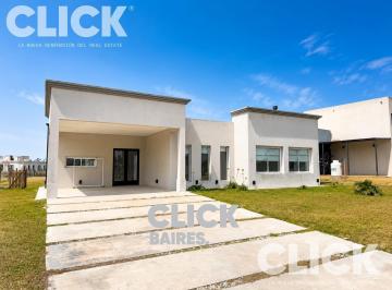 Casa · 160m² · 4 Ambientes · 2 Cocheras · Casa 4 Ambientes con Vista Al Lago en Alquiler en Barrio Privado Lagos de San Eliseo