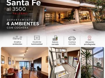 Departamento de 4 ambientes, Palermo · Departamento en Venta en Palermo