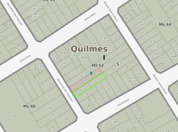 Terreno · 820m² · Lote en Venta - Ideal Desarrollo - Quilmes