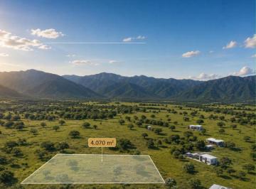 Terreno · 4072m² · Venta Lote 4.072 m² Vistas a Las Sierras | San Antonio de Arredondo