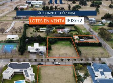 Terreno · 1613m² · Terreno en Venta en Santa Catalina Casas de Campo - Rio Cuarto