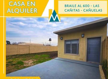 Casa · 60m² · 2 Ambientes · 1 Cochera · Casa a Estrenar en Alquiler - Cañuelas