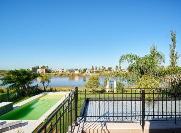 Casa · 171m² · 7 Ambientes · 2 Cocheras · Venta - Casa - Apto Crédito - 3 Dorm. con Vista Al Lago - Tierra de Sueños 3, Roldán