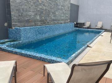Departamento · 37m² · 2 Ambientes · 1 Cochera · Alquiler Buceo, 1 Dormitorio Garaje Piscina, Gym