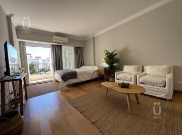 Departamento · 38m² · 1 Ambiente · 1 Cochera · Departamento Alquiler Temporario Mensual Amoblado con Amenities, Recoleta Monoambiente.