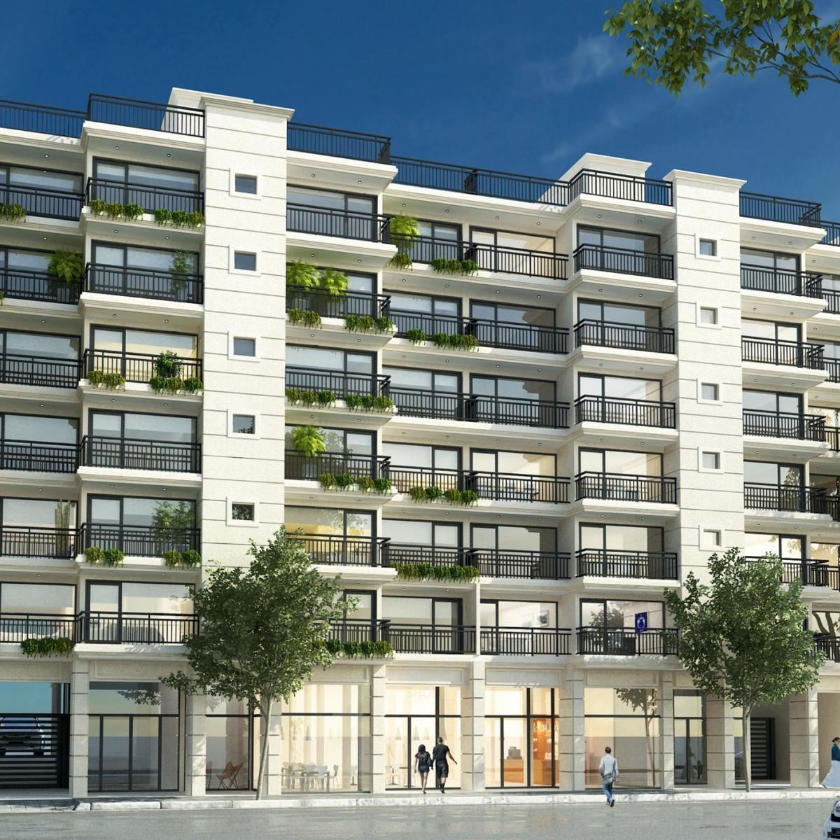1 ambiente al frente con balcón divisible — Paseo Aldrey
