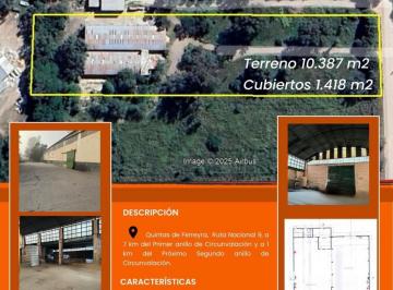 Bodega-Galpón , Córdoba · Oportunidad Galpones E Importante Terreno
