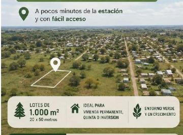 Terreno · 1000m² · Oportunidad en Agote Vena Lote Usd 8.000 y Cuotas