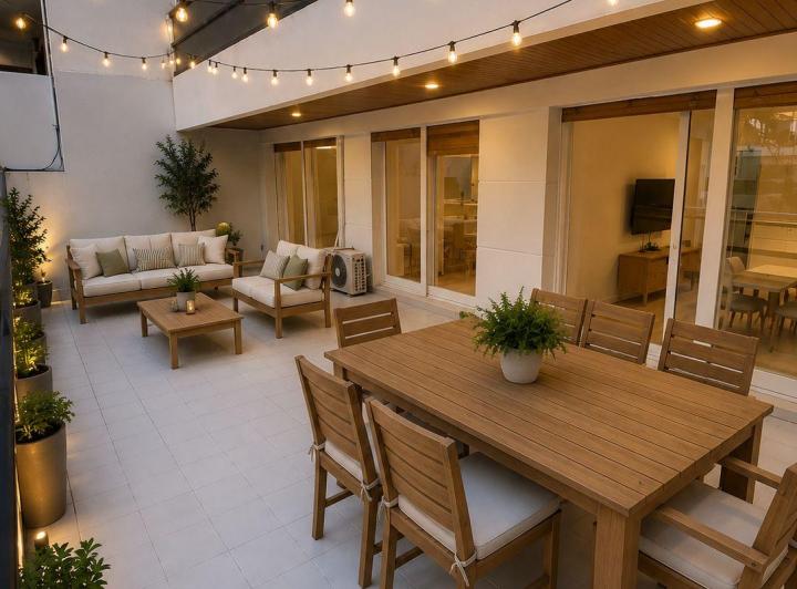Departamento 3 Ambientes con Balcón Terraza y Cochera en Belgrano